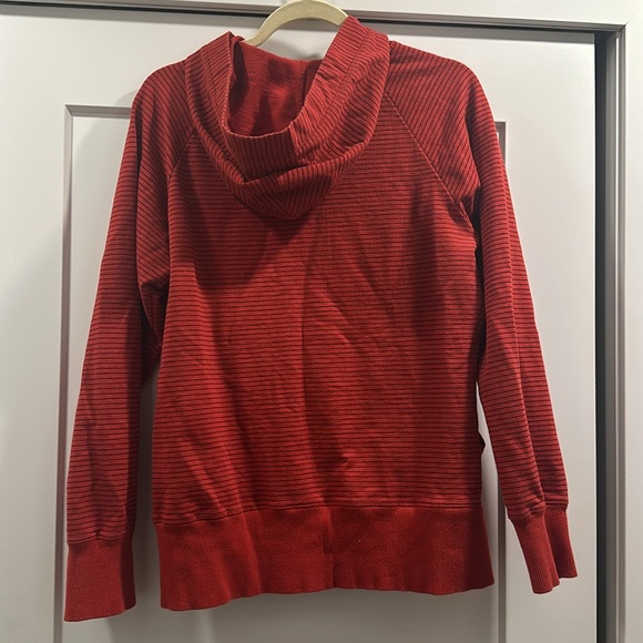 Red Black Striped FCUK Zip Up Hoodie French connection - Picture 4 of 5